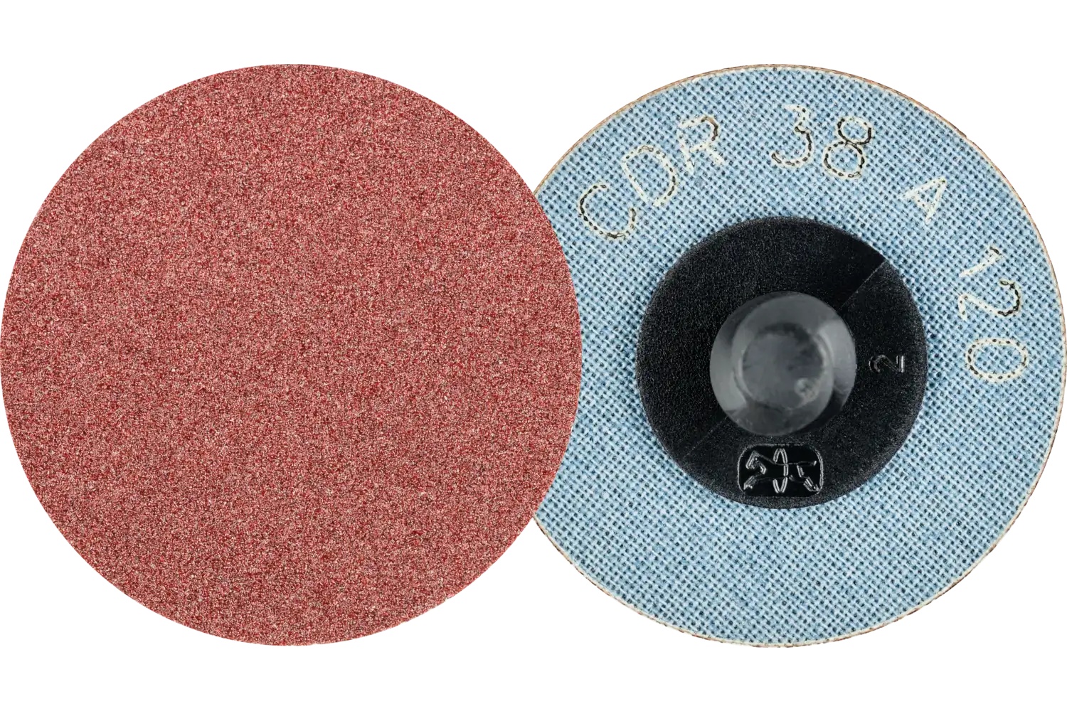 Picture of Pferd CombiDisc® Abrasive Disc, 1-1/2" Dia, Type CDR, 120 Grit, Aluminum oxide